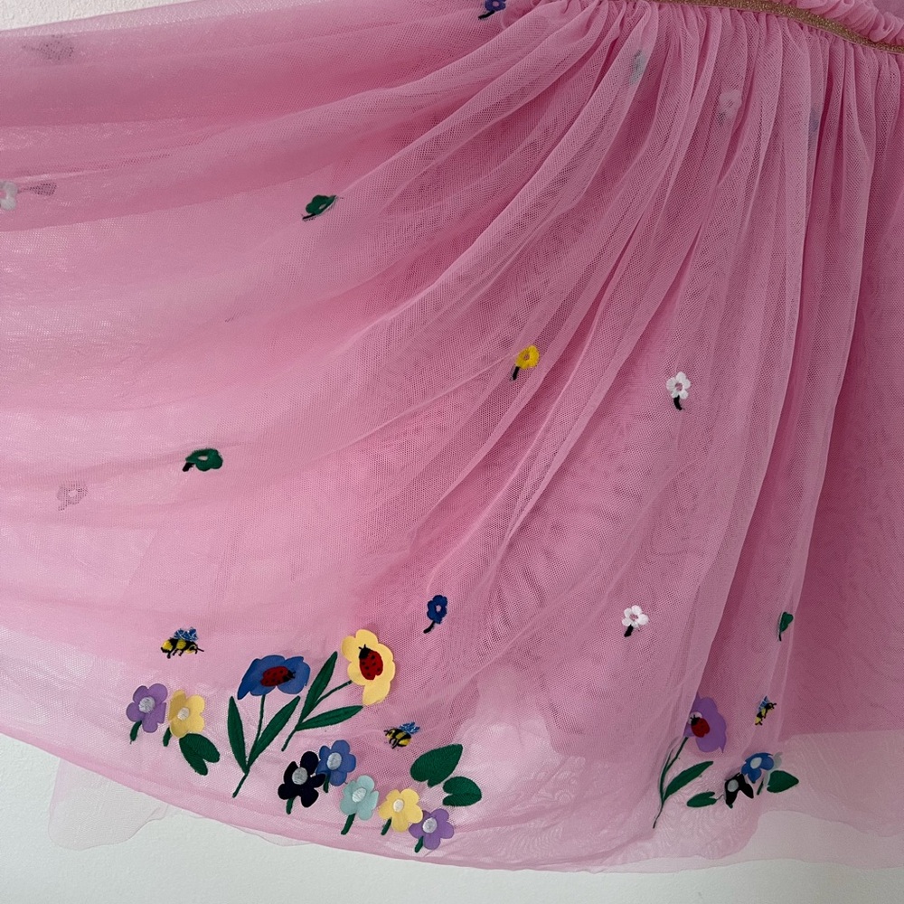 Hanna Andersson Pink Tulle Kids Dress - Picture 4 of 4